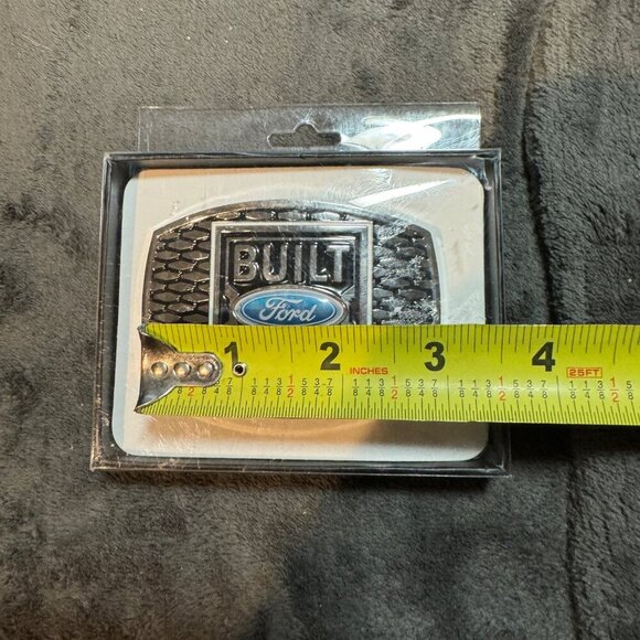 Ford Belt Buckle Built Tough Spec Cast Authentic Officially Licensed Collectible - Picture 12 of 13